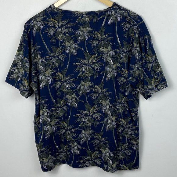Frank and Oak Short Sleeve Palm Tree Crew Neck Tee - Picture 3 of 5